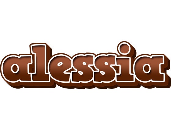 Alessia brownie logo