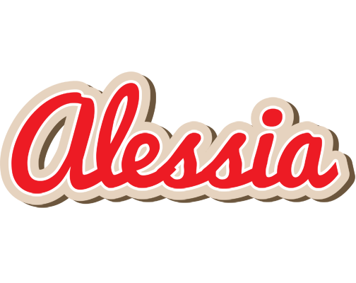 Alessia chocolate logo