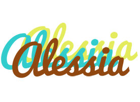 Alessia cupcake logo