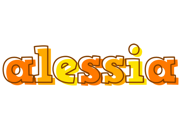 Alessia desert logo