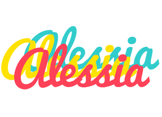 Alessia disco logo