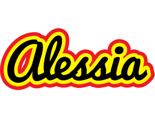 Alessia flaming logo