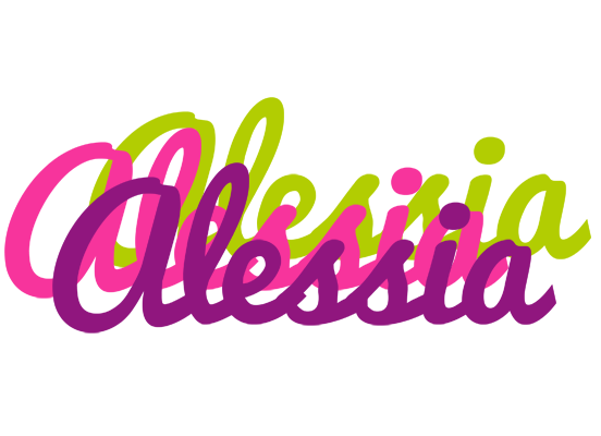 Alessia flowers logo