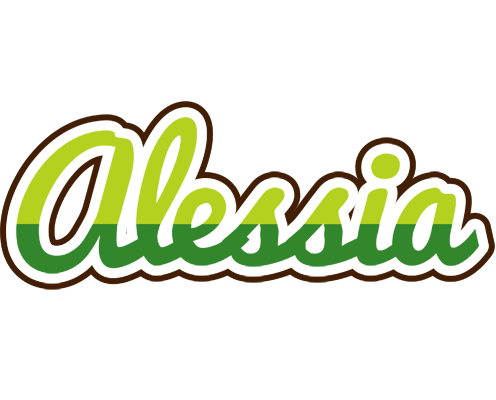 Alessia golfing logo