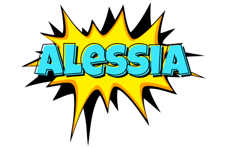Alessia indycar logo