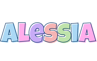 Alessia pastel logo