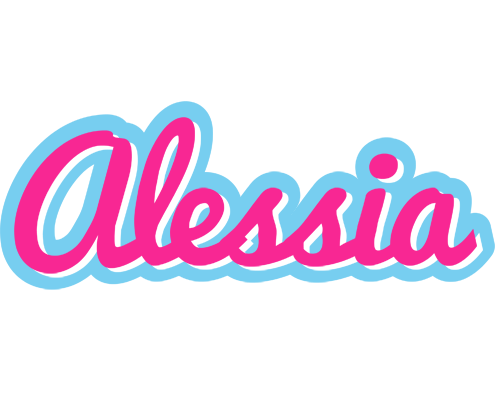 Alessia popstar logo