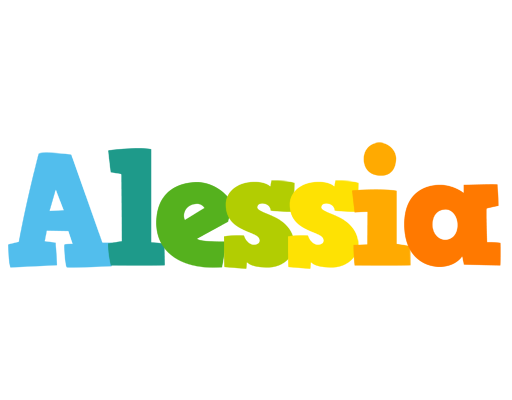 Alessia rainbows logo
