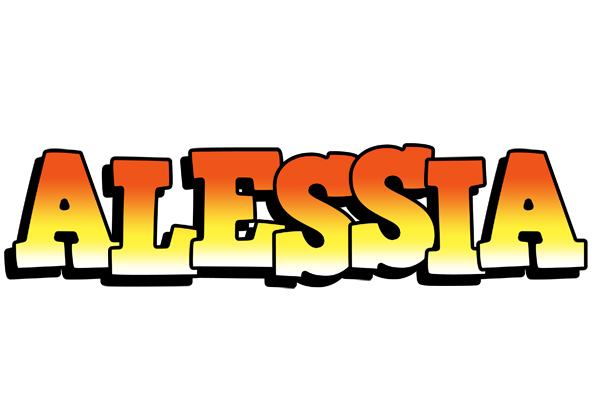 Alessia sunset logo