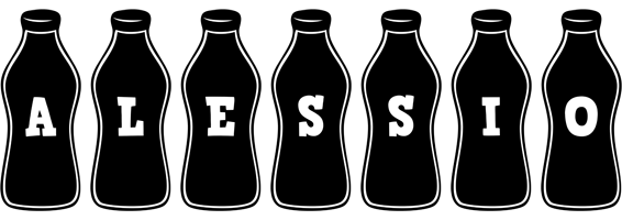 Alessio bottle logo