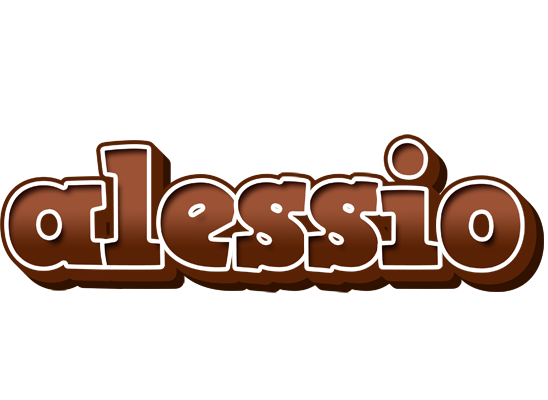 Alessio brownie logo