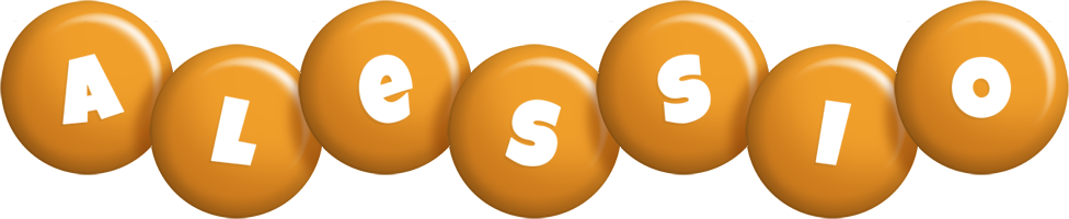 Alessio candy-orange logo