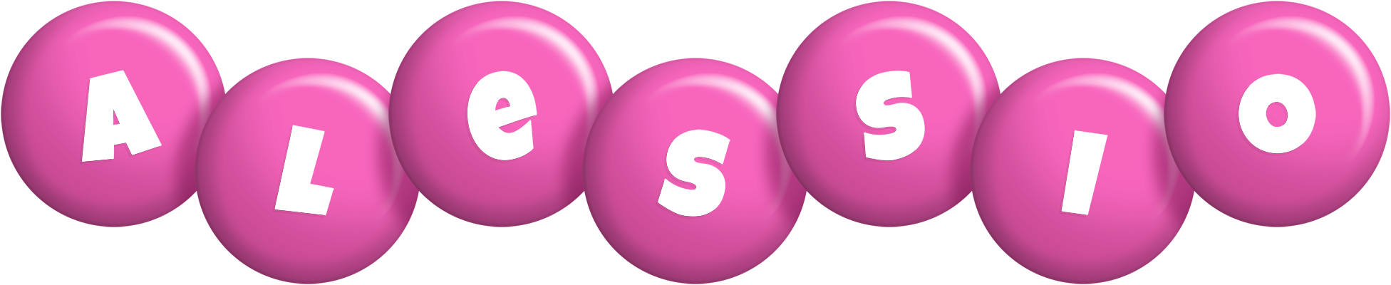 Alessio candy-pink logo