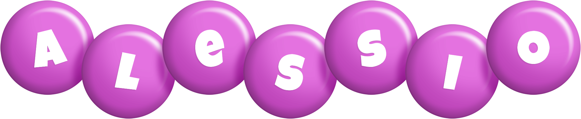 Alessio candy-purple logo