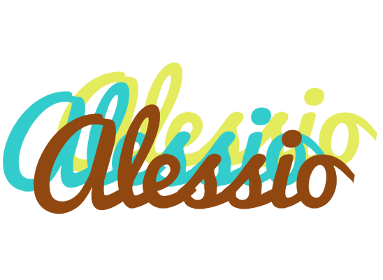 Alessio cupcake logo
