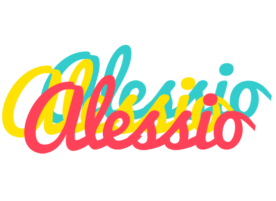 Alessio disco logo