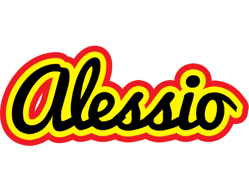 Alessio flaming logo