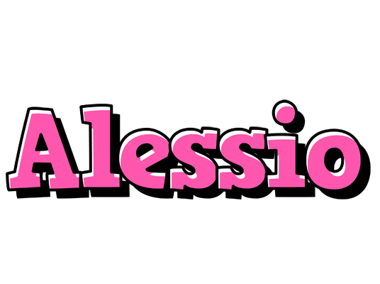 Alessio girlish logo