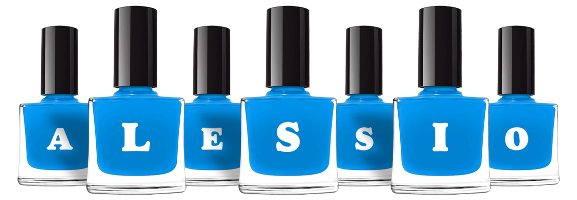 Alessio glossy logo
