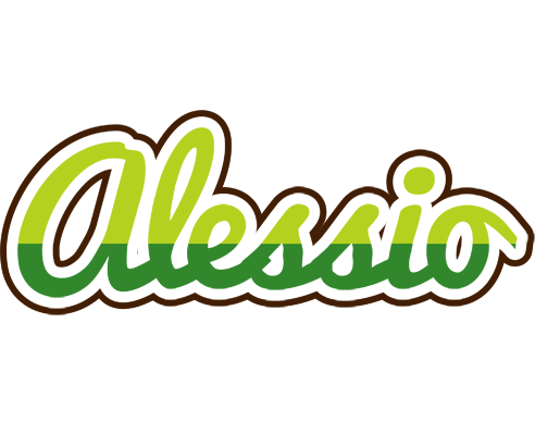 Alessio golfing logo