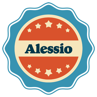 Alessio labels logo