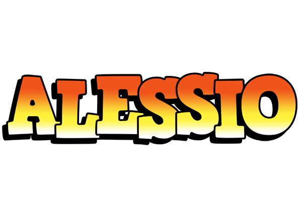 Alessio sunset logo
