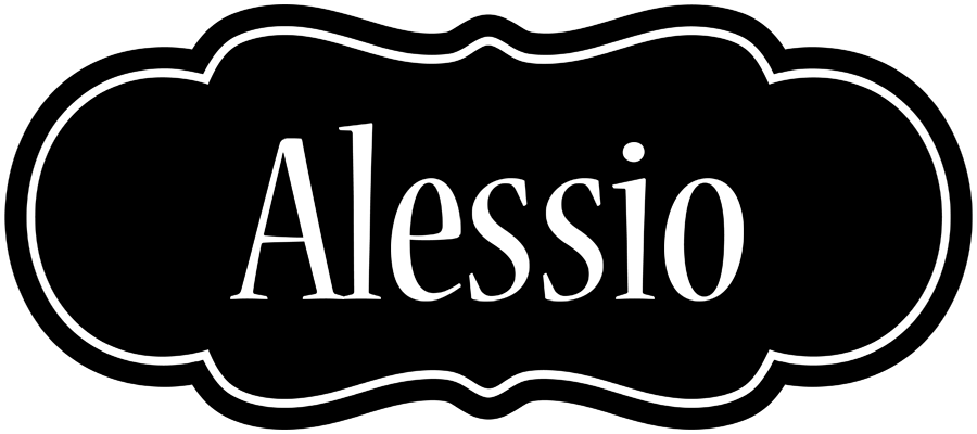 Alessio welcome logo