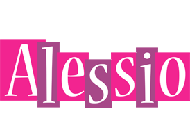 Alessio whine logo