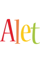 Alet birthday logo