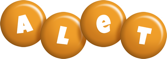 Alet candy-orange logo