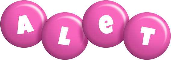 Alet candy-pink logo