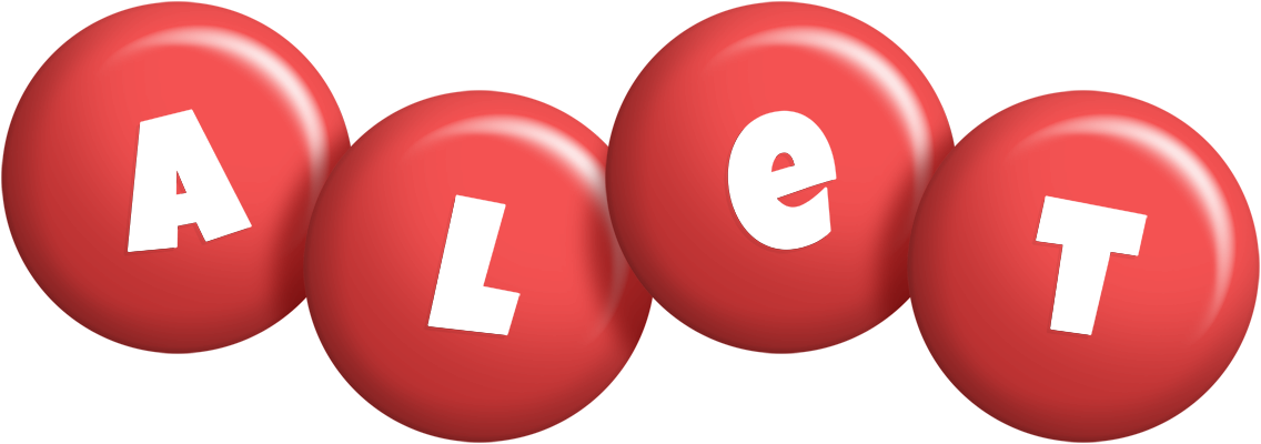 Alet candy-red logo