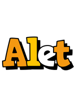 Alet cartoon logo