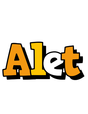 Alet cartoon logo