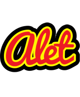 Alet fireman logo