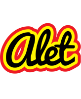 Alet flaming logo