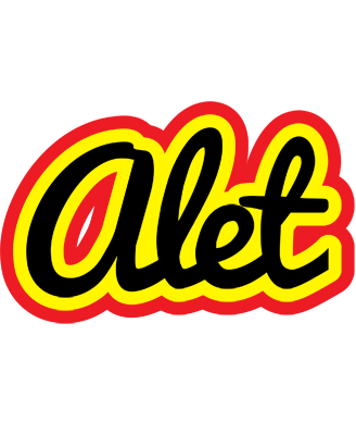 Alet flaming logo
