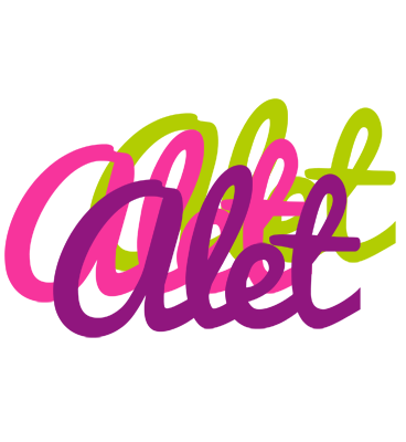 Alet flowers logo