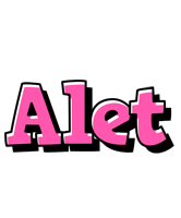 Alet girlish logo