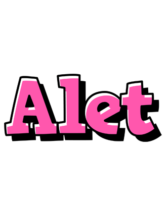 Alet girlish logo