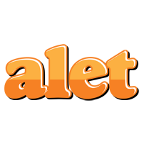 Alet orange logo