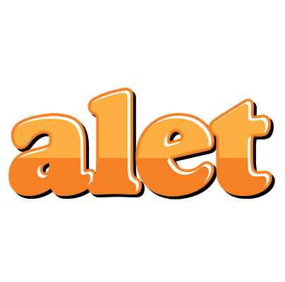 Alet orange logo