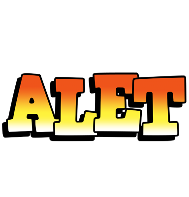 Alet sunset logo