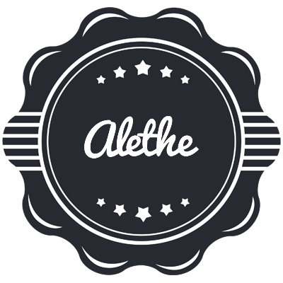 Alethe badge logo