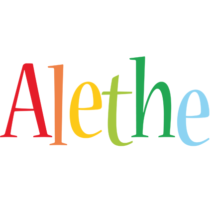 Alethe birthday logo