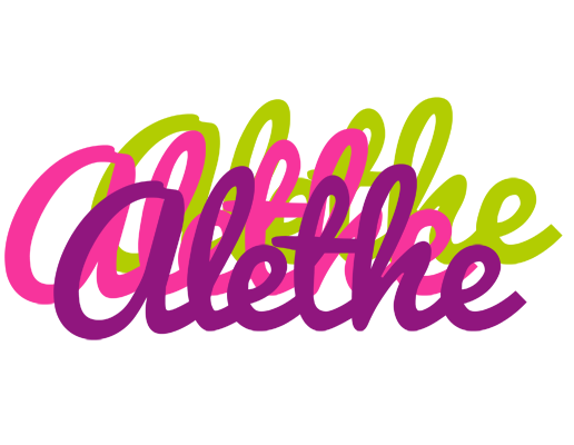 Alethe flowers logo
