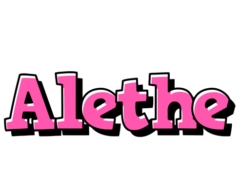 Alethe girlish logo