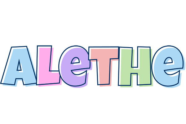 Alethe pastel logo