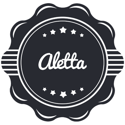 Aletta badge logo
