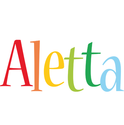 Aletta birthday logo
